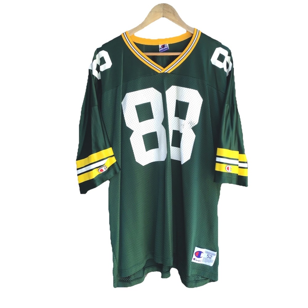 Vintage Champion Green Bay Packers Bubba Franks #88 NFL Jersey Size 52 XXL